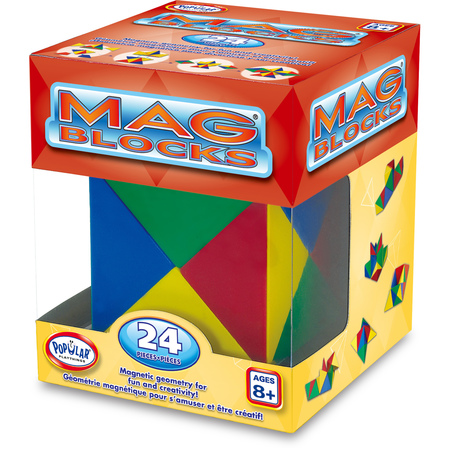 POPULAR PLAYTHINGS Mag-Blocks® 24-Piece Set 415